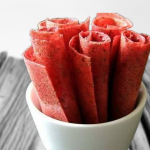 Homemade Fruit Roll Ups with Just 2 Ingredients