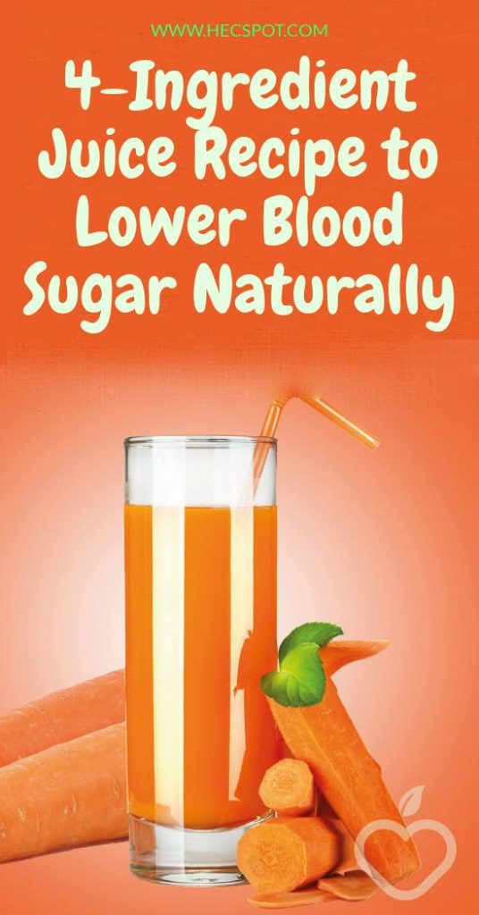 4Ingredient Juice Recipe to Lower Blood Sugar Naturally Hecspot