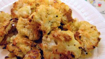 Balsamic & Parmesan Roasted Cauliflower
