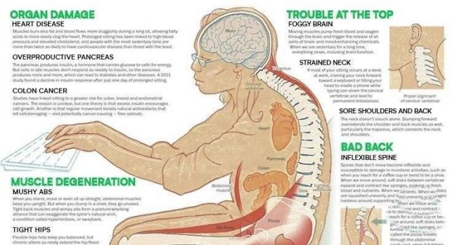 You are currently viewing 11 Health Dangers Of Sitting Too Long, And How It’s Slowly Crippling Your Body