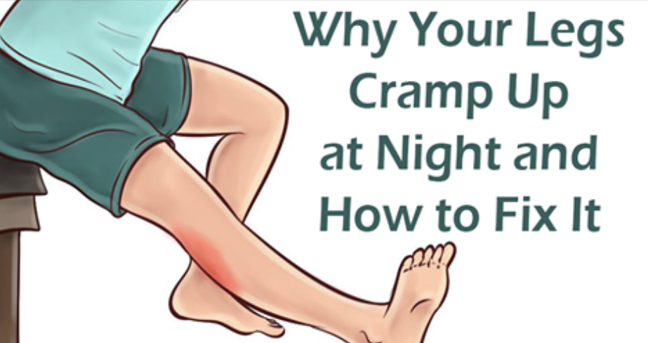 You are currently viewing Why Your Legs Cramp Up At Night And How To Fix It!
