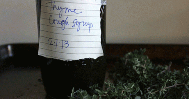 You are currently viewing This Syrup Will Stop a Cough Dead in its Tracks: Ginger Thyme Cough Syrup